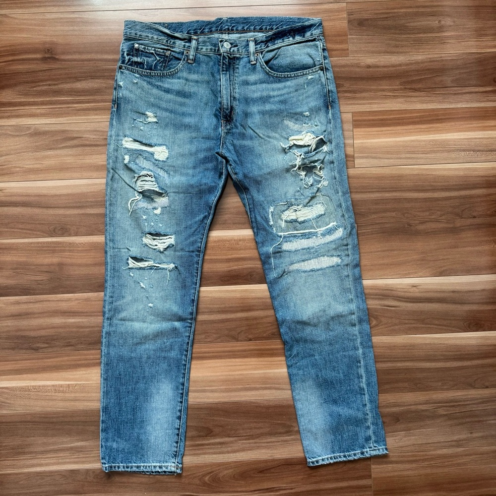 Boyfriend Denim and Supply Ralph Lauren Jeans, Distressed, Size 29
